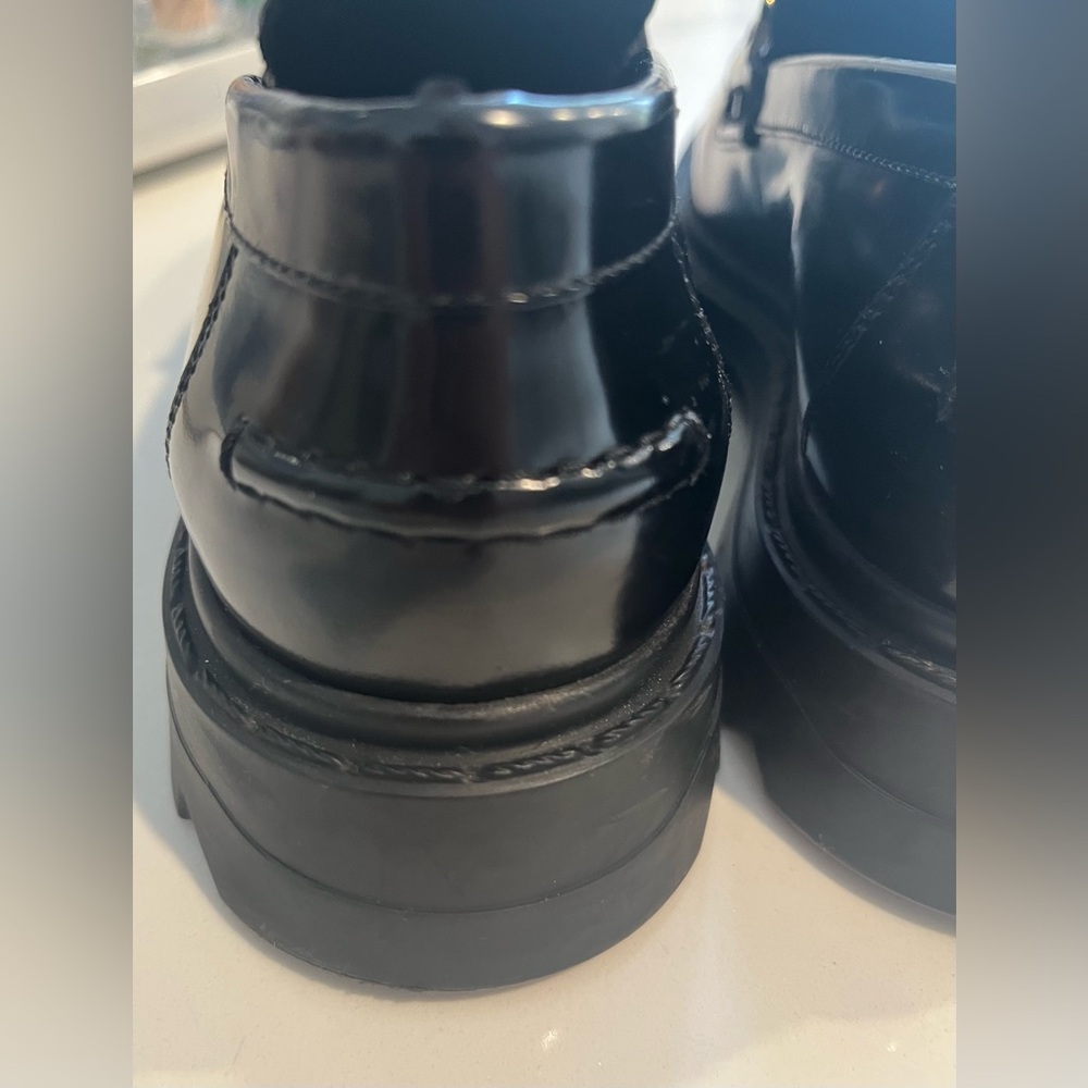 Authentic Christian Dior Code Black Platform Chun… - image 5